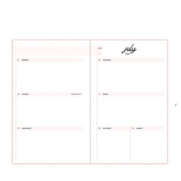 Color Me Courtney for Blue Sky 2023-24 planner - Picture 7 of 9